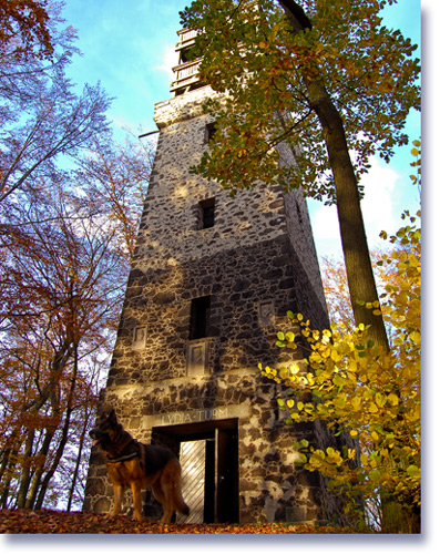 Lydia Turm am Laacher See bei Wassenach