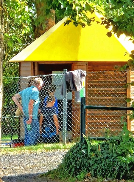 Miniaturgolf-Spielplatz in Mendig / Laacher See am Hotel HANSA