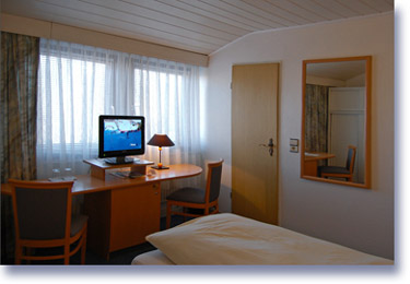 Beispiel Einzelzimmer 2 im Hotel HANSA